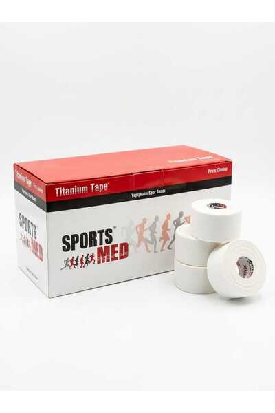 SPORTSMED TITANIUM TAPE FLASTER - SPORCU FLASTERİ 3.8 CM x 10 M ( 1 ADET )