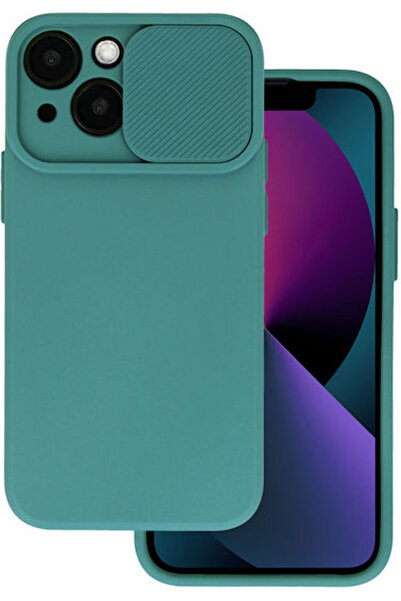 OEM Camshield Πίσω Κάλυμμα Σιλικόνης Πράσινο (iPhone 13)