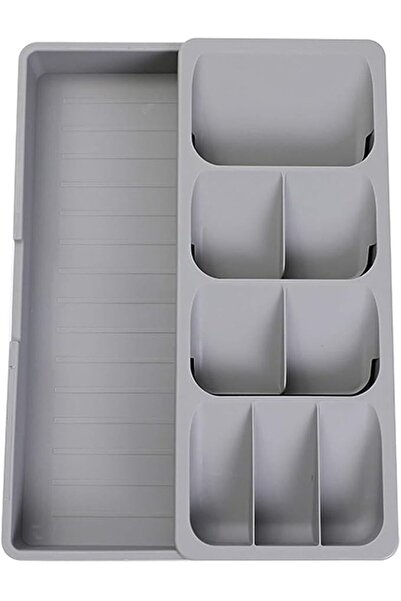 Yelajoy Extendable Kitchen Drawer Organizer Utensil Storage Tray