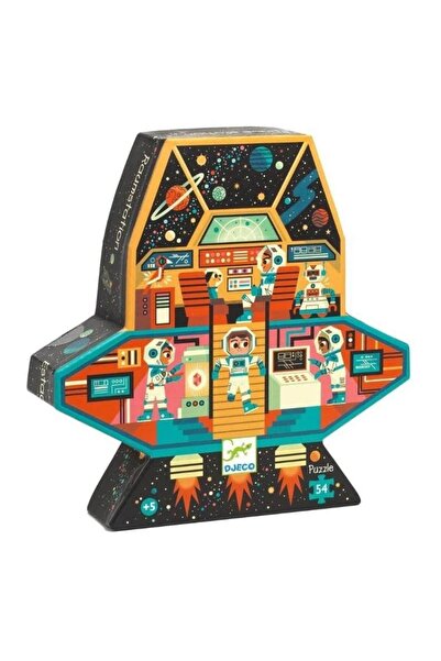Dekoratif Puzzle 54 Parça - Space Station