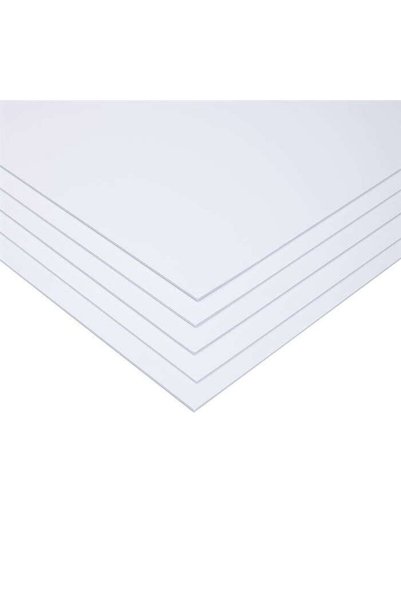 KRAF Beyaz Fotoblok 10 mm 70x100 cm
