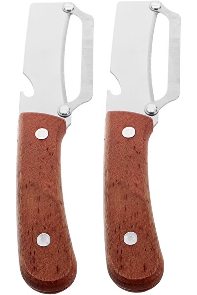 Baluue 2pcs Multifunctional Vegetable Peeler With Bottle Opener Ergonomic Woo...
