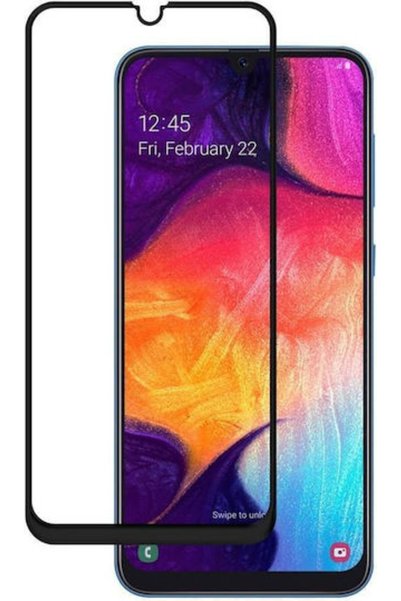 OEM 5G 9D Πλήρης Κόλλα Πλήρης Κάλυψη Σκληρυμένο Γυαλί Μαύρο (Galaxy A53)