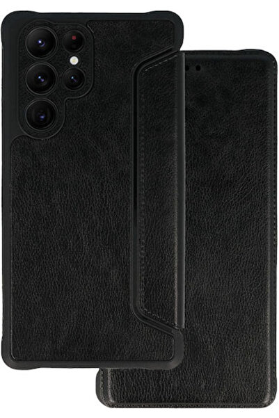 OEM Θήκη Βιβλίο Δερμάτινη / Σιλικόνης Μαύρη (Xiaomi Redmi Note 12 5G, Poco X5)