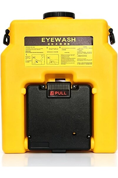 GENERAL 14-Gallon Wall Mounted Eyewash Station (10-Gal / 37.85L) – Dual-Contr...