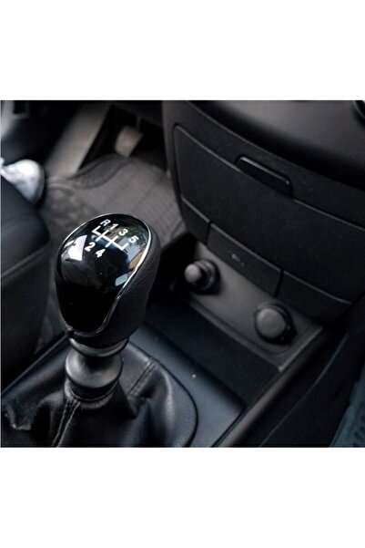 KeyRoN Kia Cerato Gear Knob Leather 2005-2011 5 Forward