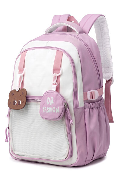 ZAAPPY Mocha Duo Backpack 17 Inch School Bag with Anti-Theft Pocket, Includes...