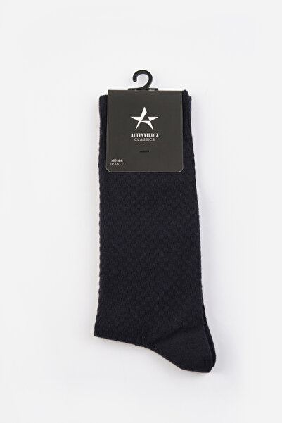 ALTINYILDIZ CLASSICS Men's Navy Blue Single Socks