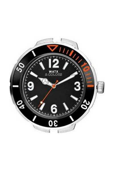Watx & CO Ανδρικό Ρολόι 44mm με Μπαταρία και Λουράκι από Καουτσούκ