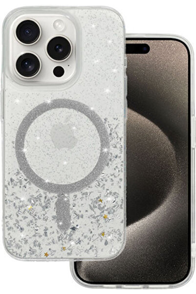 tel protect Πίσω Κάλυμμα Σιλικόνης / Πλαστικό Ασημί (iPhone 14 Pro)