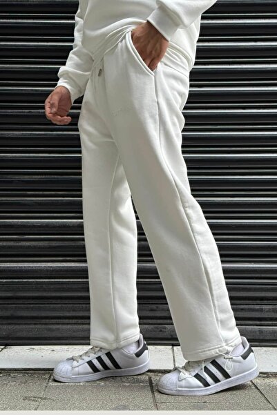 sunfyre 3-Strand Ruffled Winter Adjustable Elastic Waist Baggy Sweatpants Sun471