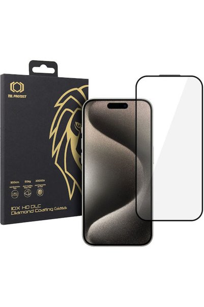 tel protect Σκληρυμένο Γυαλί (iPhone 15 Pro)