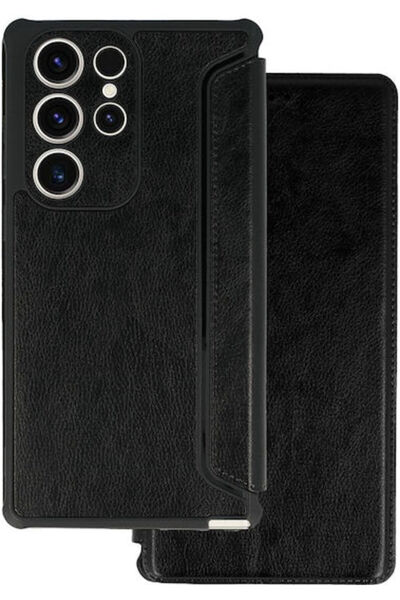 Razor Δερμάτινη Θήκη Βιβλίο Μαύρη (Redmi Note 13 5G) Κωδικός: tt96206