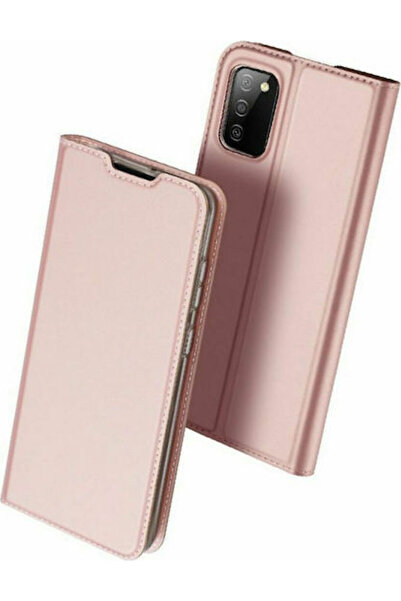 Dux Ducis Skin Pro Book Συνθετικό Δέρμα Ροζ Χρυσό (Galaxy A02s) Κωδικός: 0009...