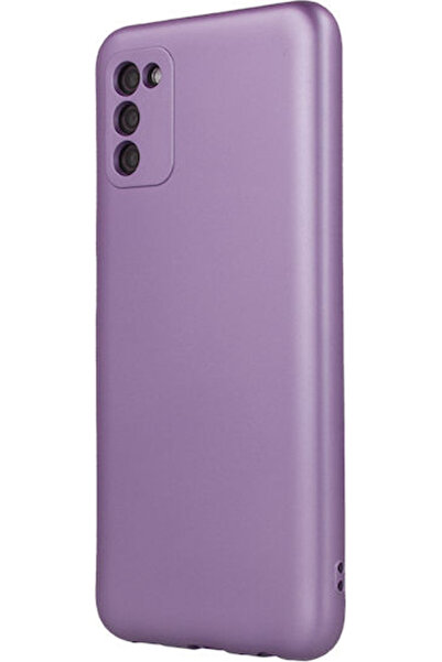 OEM Μεταλλική Πίσω Θήκη Σιλικόνης Μωβ (Galaxy A15)