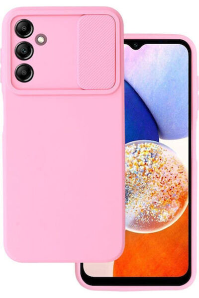 OEM Camshield Πίσω Κάλυμμα Σιλικόνης Ροζ (Galaxy A15)