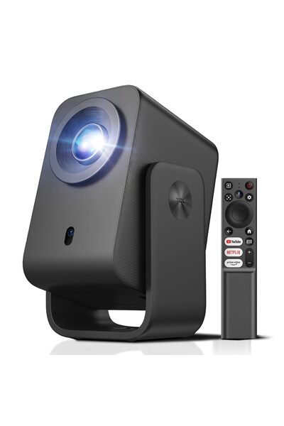 TCL C1 Akıllı Mini Projektör, Entegre Google TV/Netflix/APV, Projektör 4K 108...
