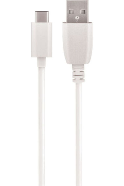 MaXlife 1001 Καλώδιο USB 2.0 USB Type-C Αρσενικό - USB-A Λευκό 1μ