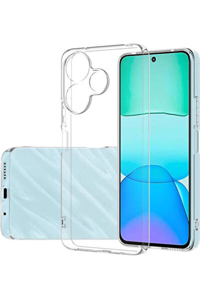 OEM Πίσω Κάλυμμα Σιλικόνης 2mm Διαφανές (Redmi 13 / Poco M6 4G)