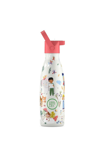 Cool Bottles Stainless Steel Water Bottle - the Kids Bottle Curious Explorers...