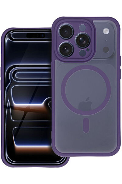 OEM Πλήρως Ματ Πλαστική Πίσω Θήκη Mag Cover Μωβ (Galaxy S26)