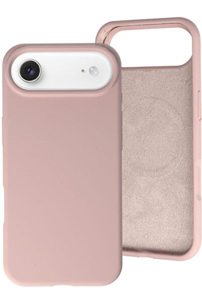 OEM Magcolor Pure Πίσω Κάλυμμα Σιλικόνης Ροζ (iPhone Air)