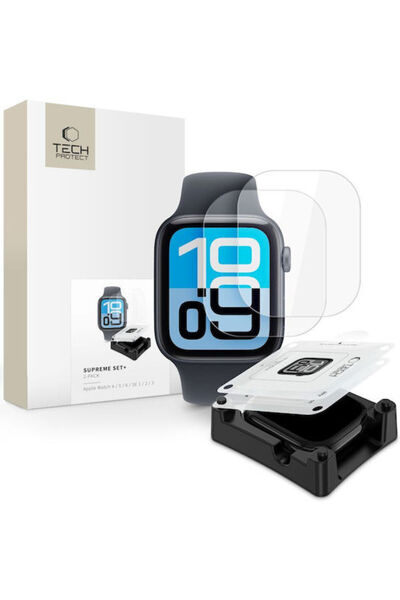 Tech-Protect Supreme Set+ Μεμβράνη Υδρογέλης 2 τεμαχίων Προστατευτικό Οθόνης ...