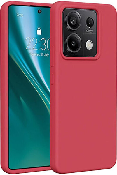 Etteri Πίσω Κάλυμμα Σιλικόνης Κόκκινο (Redmi Note 13 Pro 5G / Poco X6)