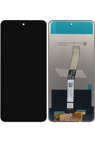 OEM Οθόνη Προβολής με Μηχανισμό Αφής για Xiaomi Redmi Note 9 Pro, 9S (Μαύρο) ...