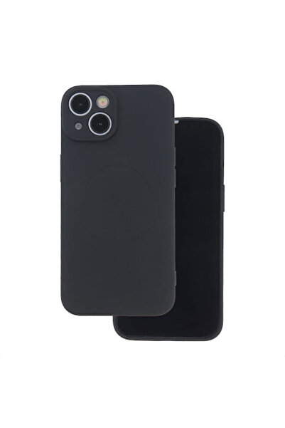 OEM Απλή Μονόχρωμη Πίσω Θήκη Mag Μαύρη (Galaxy S26)