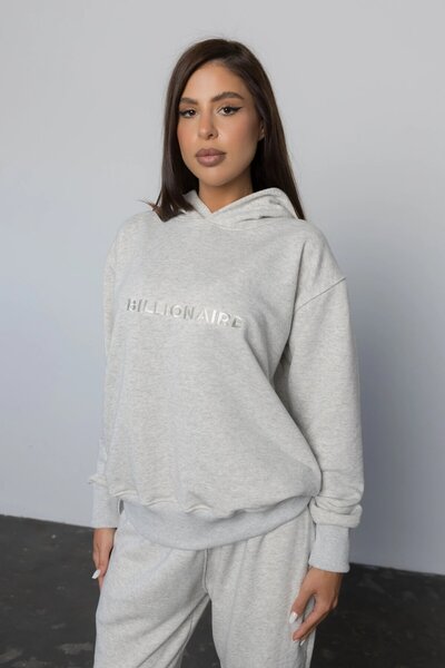 Billionaire Compleu GRI ICE din bumbac cu broderie oversized -