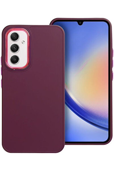 OEM Πίσω Κάλυμμα Σιλικόνης Μωβ (Galaxy A54)