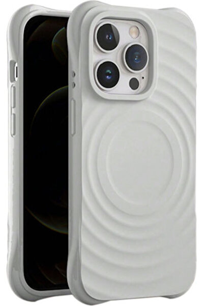 OEM Πίσω Κάλυμμα Σιλικόνης Γκρι (iPhone 12 / 12 Pro)