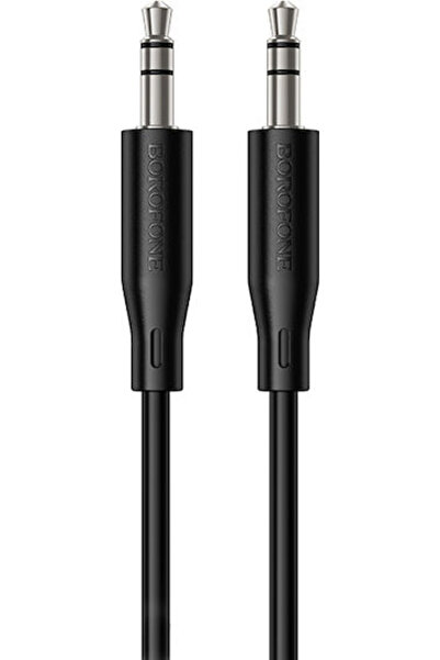 Toptel Καλώδιο Jack 3.5mm, Αρσενικό 3.5mm - Αρσενικό 3.5mm, Μαύρο, 1μ