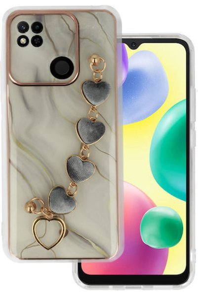 Toptel Πίσω Κάλυμμα Σιλικόνης Λευκό (Redmi 10A)