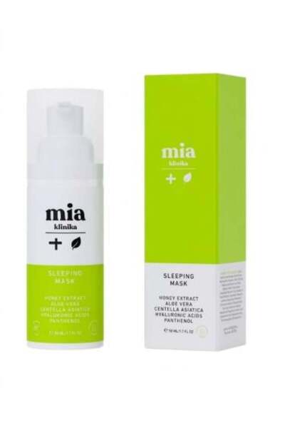 mia klinika Mia clinica panthenol & honey & cica cell-renewal night face mask...