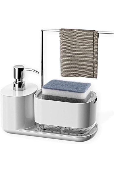 GENERAL Dish Soap Dispenser Set 3-in-1 Countertop Soap Pump Dispenser for Kit...