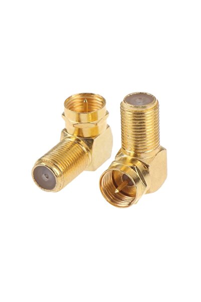 OEM Adaptor F mama la F tata 90 grade gold