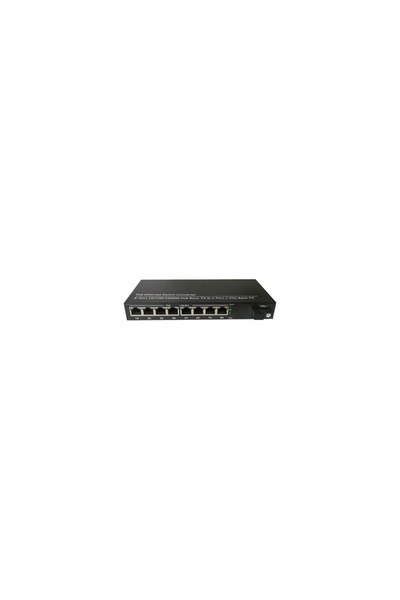 OEM Switch POE 8GE + 1 port optic tip B Gigabit