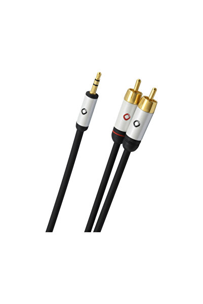 OEHLBACH i-Connect RCA - Jack Μαύρο 1.5μ - Καλώδιο ήχου για φορητές συσκευές ...