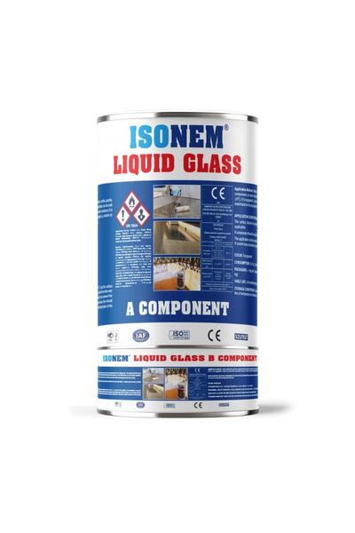Isonem LiQuid Glass Şeffaf Parlak Su İzolasyonu 4 Kg