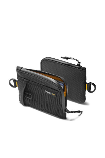 Spigen Ανδρικό πορτοφόλι καρτών με RFID, μαύρο