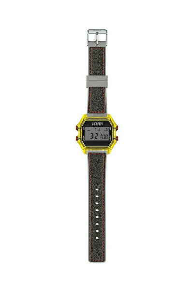 As I Am I AM Ψηφιακό Ανδρικό Ρολόι 44mm με Μπαταρία και Γκρι Λουράκι από Καου...
