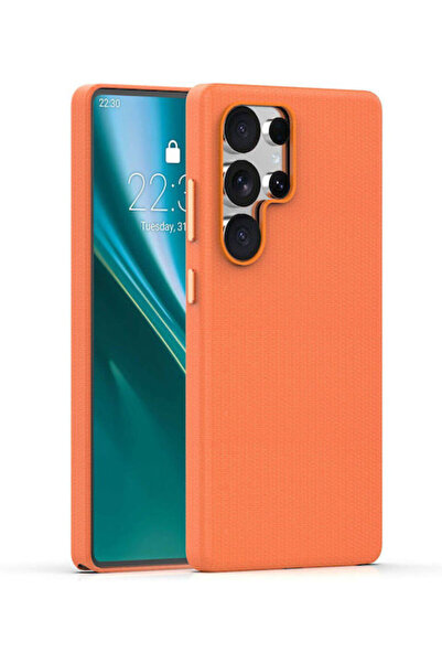 OEM Mag Σιλικόνης Πίσω Κάλυμμα 2mm Πορτοκαλί (Galaxy S26 Ultra)