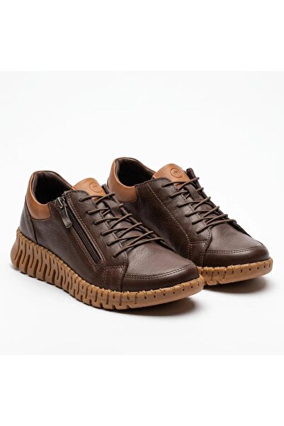 Mammamia 765 Brown Genuine Leather Shoes