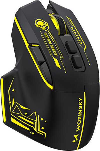 WOZINSKY WMGB-1181 Ασύρματο ποντίκι gaming 3200 DPI Μαύρο