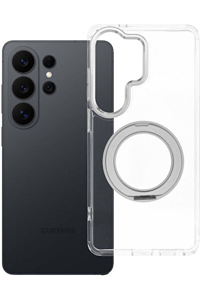 OEM Θήκη Samsung S26 Ultra με Κυκλική Βάση Στήριξης, Συμβατή με Magsafe, Διαφ...