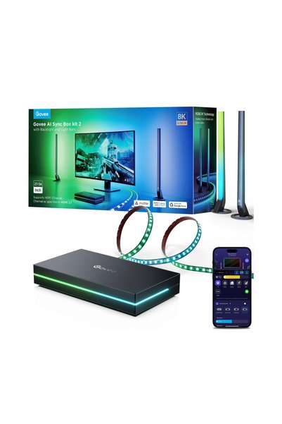 Govee H6603 Κιτ AI Sync Box 2 (27-34 ιντσών) - Έξυπνος φωτισμός οθόνης με συγ...