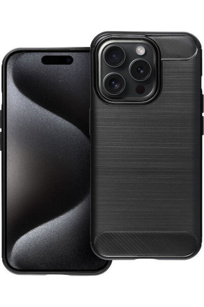 OEM Carbon 2.0 Μαύρη Θήκη Πλάτης Σιλικόνης για iPhone 6/6s