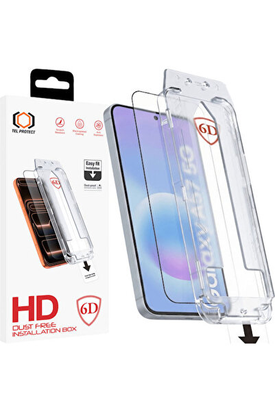 tel protect 2.5D Πλήρης Κόλλα Ματ Πλήρους Κάλυψης Σκληρυμένο Γυαλί Galaxy A36